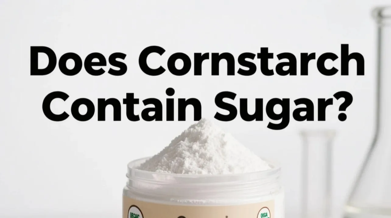 Enthält Maisstärke Zucker? Die Wahrheit über 3 Does Cornstarch Contain Sugar