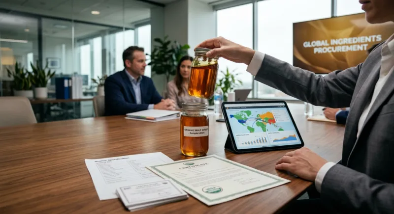 Bio-Malzsyrup: Die Geheimwaffe für Handwerk 10 Sourcing Organic Malt Syrup Quality Specs, Certifications & B2B Guide