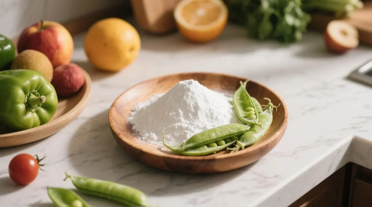 Bio-Erbsenstärkepulver: Küchen- & Wellness-Tipp 9 organic pea starch powder