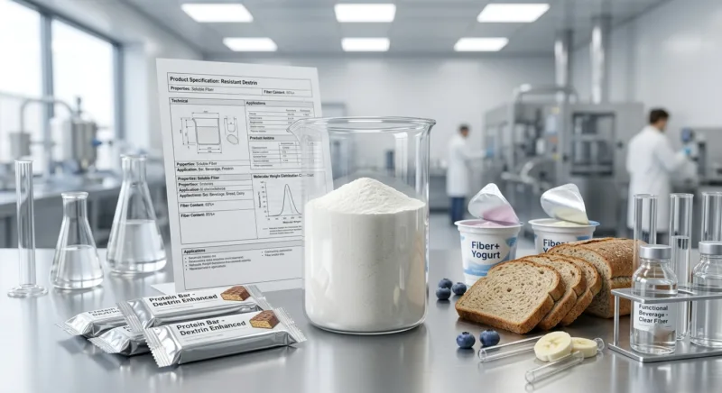 Organic Resistant Dextrin in Functional Food Formulation A Manufacturing Guide