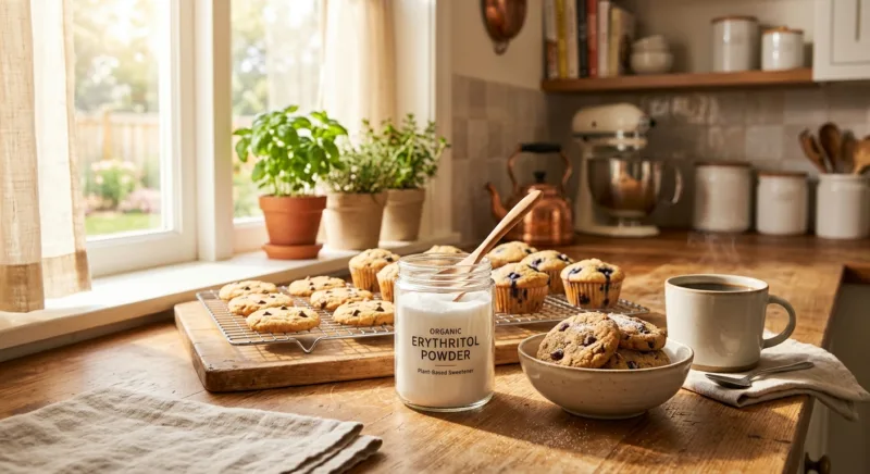 Bio-Erythrit: Süßen für Keto & Heimbacken 6 Sweeten Your Life, Not Your Waistline Organic Erythritol for Keto & Home Baking