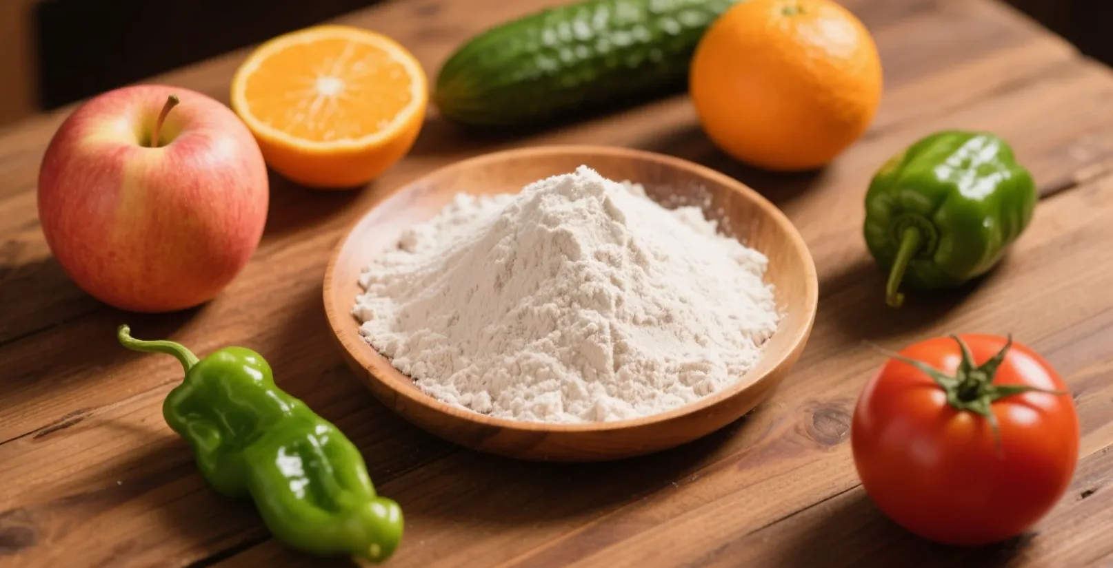 Bio-Konjac-Mehl für schuldfreie Pasta 3 organic konjac flour