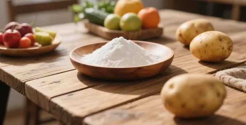 Bio-Kartoffelstärkepulver: Glutenfreier Verdicker 1 organic potato starch powder
