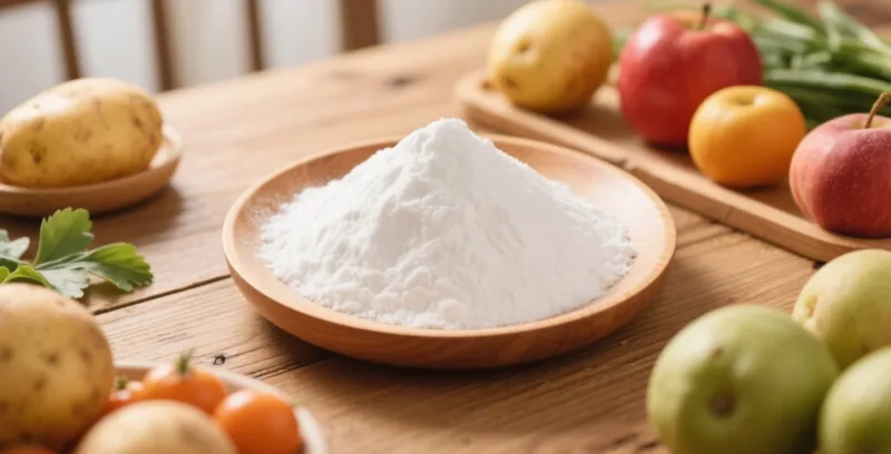 Bio-Kartoffelstärkepulver für selbst gemachte Snacks 2 organic potato starch powder