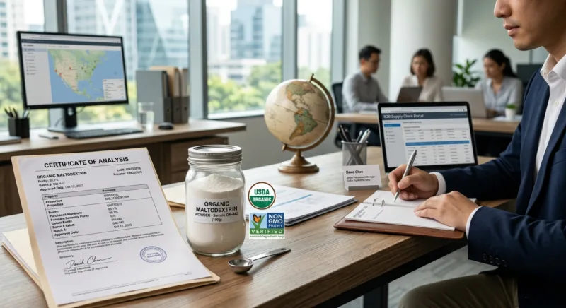 Bio-Maltodextrin beschaffen: Qualität & Zertifizierung 1 Sourcing Organic Maltodextrin: A Procurement Buyer's Guide to Quality and Certification