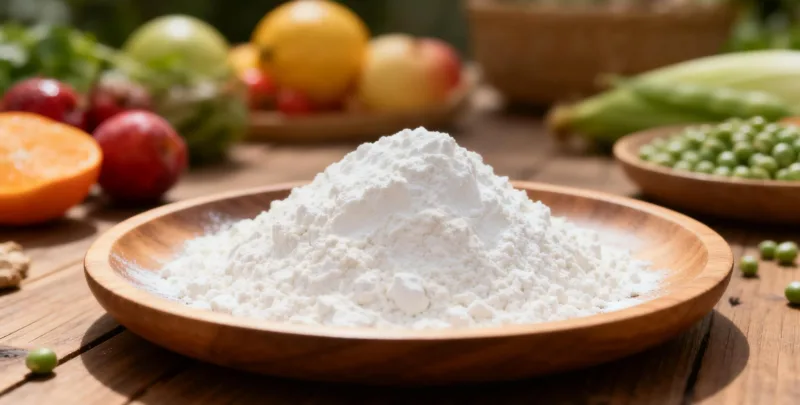 Bio-Maisstärkepulver als natürliches Verdickungsmittel 8 organic cornstarch powder