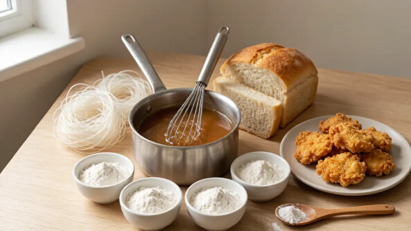 Bio-Stärken im Haushalt: Kochen & Backen 1 Organic Starches: Consumer Uses in Cooking, Baking and Everyday Foods