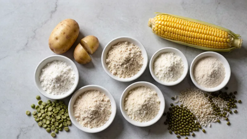 Bio-Stärken: Typen, Anwendungen & Beschaffung 6 Organic Starches: Complete Guide to Types, Uses and Sourcing